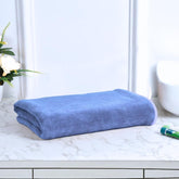 Black Gold The Finer Touch Microfiber Bath Towels 500 Gsm | Super Absorbent, Lightweight, Ultra-Soft, Fade Resistant (Royal Blue)