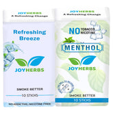 Ayurvedic Herbs Tobacco Alternatives | Non Addictive, Refreshing Breeze & Menthol Flavour Smoke 20 Sticks - Tobacco & Nicotine Free