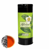 Glenburn Second Flush Summer Leaf Tea - 100gm Tin, 3.5 Ounce | Rich Muscatel Flavor Premium Loose Leaf - Early Summer Harvest | Low Caffeine Fine Indian Tea