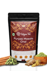 Udyan Tea Punjabi Masala CTC Chai - 250gm, 8.8 Ounce | Premium Black Tea With Cardamom, Ginger & Fennel - Natural, Antioxidant-Rich, Preservative-Free | High Caffeine Tea Leaf