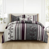 King Size Double Bedsheet With Two Pillow Covers - 108 X 108 Inches, Multicolor | Smooth To Touch, Breathable & Long Lasting - Ideal For Everyday Comfort