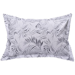 Cotton Single Bedsheets With 1 Pillow Covers - 55 X 88 Inches, Grey & White | Ideal For House - Bedroom, Guest Room, Perfect Gift For Festivals