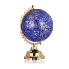 Educational World Globe With Heavy Metal & Metal Base, Home Decor, Political Globe, Office, For Kids & Students, 8 Inch, For Kids & Students Learning, Pack Of 1