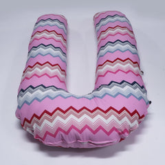 U Shaped Pregnancy Pillow, Maternity Pillow, 100% Cotton Removable Cover, Pinnacle Pink | Super Premium Pillow, Versatile Use, Pregnocare Microfibers, Breathable, Comfortable Pillow