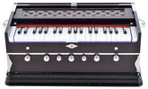 Harmonium With Cover - 3 1/4 Octave, Double Fold Bellow, 39 Keys, 7 Stopper, 2 Reeds (Bass- Male)