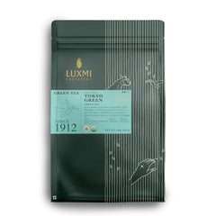 Luxmi Estates Tokyo Green Tea - 250gm, 8.8 Ounce, 125 Cups | USDA Organic Certified Green Tea - Low Caffeine Green Tea | Additives Free Loose Leaves, Rich In Antioxidants