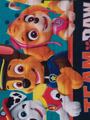 Athom Living Kids Soft Cotton Cartoons Digital Printed Bath Towel 300 Gsm (Paw Patrol)
