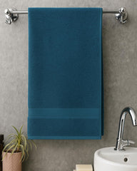 Bombay Dyeing 100% Cotton Tulip Bath Turkish Towel 500 Gsm | Super Soft & Ultra Absorbent Hand Washable & Machine Washable (Celestial)