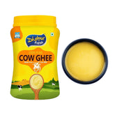 Organic Desi Cow Ghee By Dholpur Fresh | Delicious & Nutritious Healthy Desi Cow Ghee For Boost Body Energy | (1 Litr) 33.8 Ounce | Jar Pack