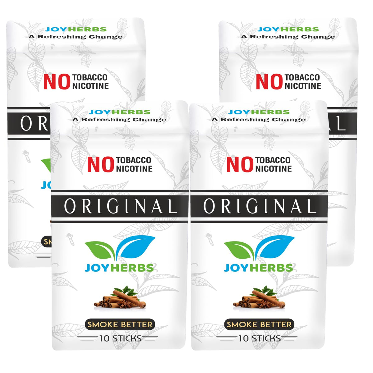 Herbal Cigarettes For Smoking | Original Flavoured King Size Herbal Smoke Sticks Pack Of 40 - Tobacco Free And Nicotine Free