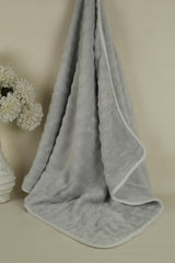 Hanker Bubble Luxury Feather Feel Bath Towel 400gsm | Instant Dry Fabric, Ultra-Soft & Plush Full Large Size Skin Friendly Fabric (Gray)