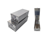 Stainless Steel Locker Boxes Jewellery Boxes Cash Peti Set Of 2 Size - 8 Inch, 10 Inch, Special Feature - Waterproof