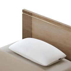 Ortho Memory Foam Pillow, Height-Adjustable Ergonomic Pillow, White | For Neck & Spine Support, Premium Comfort For Side, Back & Stomach Sleepers | Breathable, Washable Cover - Pack Of 1