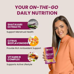 Himalayan Organics Multivitamin Gummies With Shatavari With Biotin, Vitamins , Magnesium, Iron, Zinc - Gummies For Women | 60 Gummies , 300gm 0.66lbs