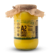 100% Natural A2 Gir Cow'S Cultured Desi Ghee By Creamy Dream | High In Vitamins & Minerals Healthy Desi Ghee Boost Brain Function & Improve Eyesight | (1 Litre) 33.8 Ounce | Jar Pack