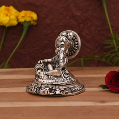 Metal Laddu Gopal Makhan Krishna Statue, Silver, Metal, Lord Krishna Idol, Occasion, Handmade, Home Décor, Best Gift, Religious, Baby Krishna Murti