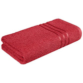 Swaursaha Premium Cotton Bath Towel 600 Gsm | Ultra Soft, Quick Dry, Super Absorbent Towel For Home, Spa, Gym & Travel (Maroon)