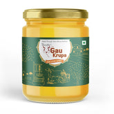 Pure Natural Gir Cow Desi Ghee By Gau Krupa | Vedic Bilona Method Gir Gaay Ghee Good For Overall Health | (200ml) 6.7 Ounce | Jar Pack