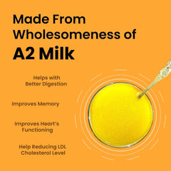 Pure Premium Desi Cow Ghee By Old Vaishali Dairy | High In Protein Fiber Healthy & Nutrients Indian Gir Cow Ghee Good For Heart Health | (250ml) 8.4 Ounce | Jar Pack