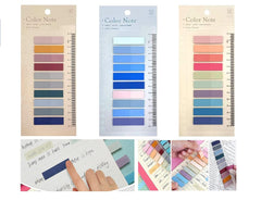 Sticky Tabs Transparent Sticky Notes, Book Reading Notes, Page Marker Sticky Notes - 3 Pcs