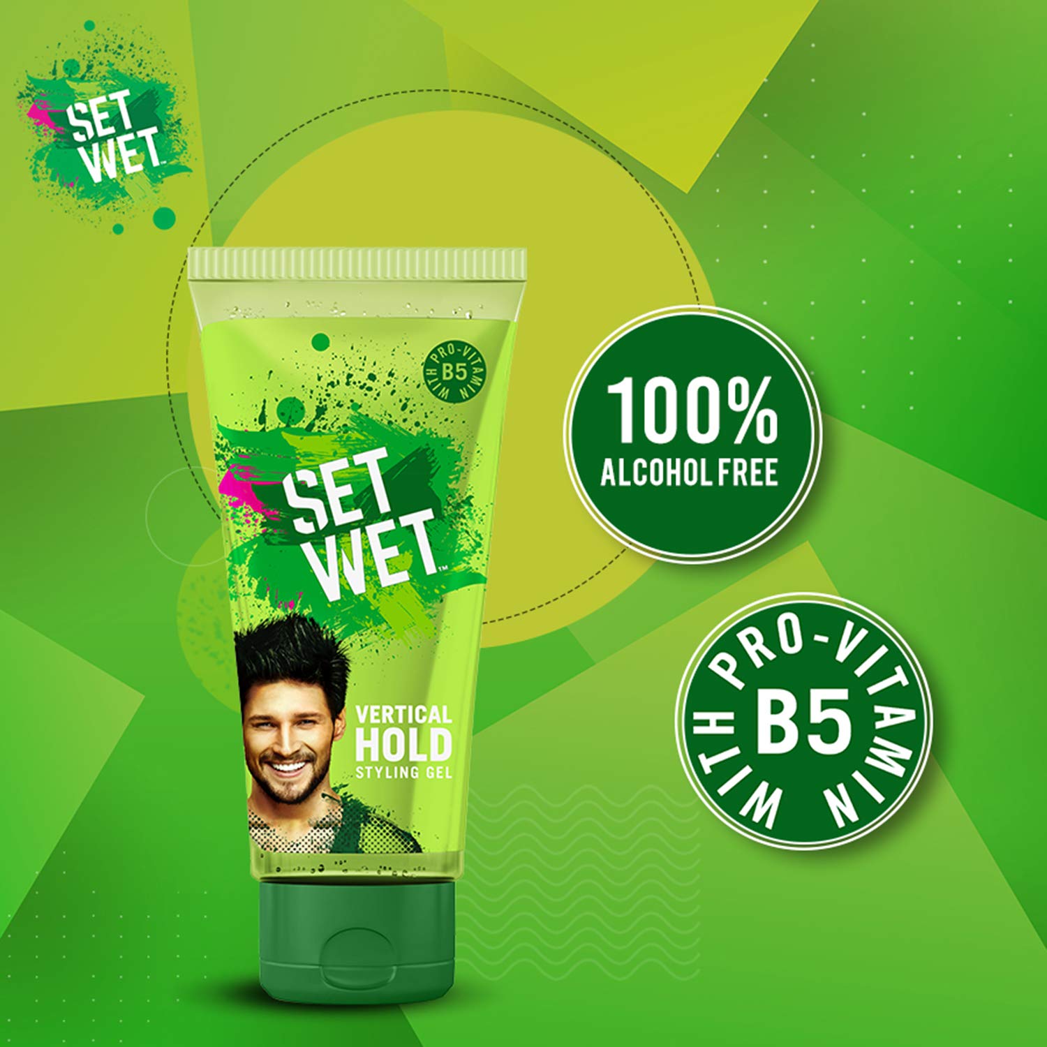 Set Wet Hair Gel Ultimate Hold, 250ml 8.4 Fl.oz. & Set Wet Hair Gel Vertical Hold 100ml 3.4 Fl.oz. Set Wet Hair Gel Ultimate Hold, 250ml 8.4 Fl.oz. & Set Wet Hair Gel Vertical Hold 100ml 3.4 Fl.oz.