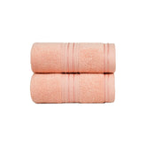Mytrident Cotton Hand Towel 600 Gsm | For Men & Women Classic Towel 100% Cotton Hand Towel (Tender Peach)- Pack Of 2