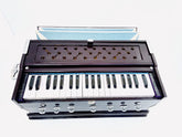 Musical Instrument Harmonium With Cover - 39 Keys, 7 Stopper, 3 1/4 Octave, Double Bellow, Two Reeds (Bass- Male), Instant Response Keyboard