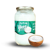 Premium A2 Buffalo Desi Ghee By Doodhvale.Com | Natural & Healthy Traditional Bilona Method, Pure Danedar Ghee Good For Flavour Enhancer | 660ml (330ml * 2) 22.3 Ounce | Jar Pack