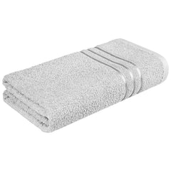 Mytrident 100% Cotton Bath Towel 400 Gsm | Comfort Living Quick Drying Travel Friendly | For Men & Women Large Size (Ice Grey)