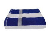 Hanorix 100% Cotton Large Size Bath Towel 450 Gsm | Soft Bath Towel For Men & Women Ultra Absorbent Cotton Towel Soft & Absorbent Towel (Blue Line)