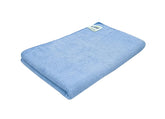 Softspun Microfiber Gym & Sports Sweat Towel 340 Gsm | Ultra Absorbent Lightweight Ultracompact Quick Drying For Working Out, Camping Hiking Travel Men & Women (Sky Blue)