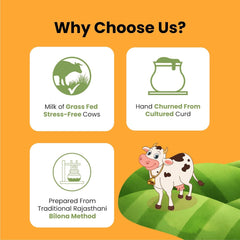 Pure Premium Desi Cow Ghee By Old Vaishali Dairy | High In Protein Fiber Healthy & Nutrients Indian Gir Cow Ghee Good For Deep Frying | (1 Litre) 33.8 Ounce | Jar Pack