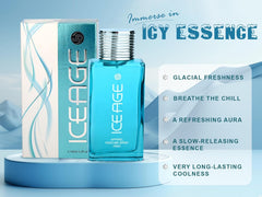 JD International Iceage Apparel Unisex Perfume With Long Lasting Fragrance - 100ml, 3.4 Fol.oz. | Perfume For Men & Women