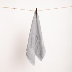 Furnofy 450 Gsm Hand Towel Set Of 2 Soft, Absorbent & Quick Dry Towel For Gym, Home, Kitchen, Pool, Travel - (Grey)