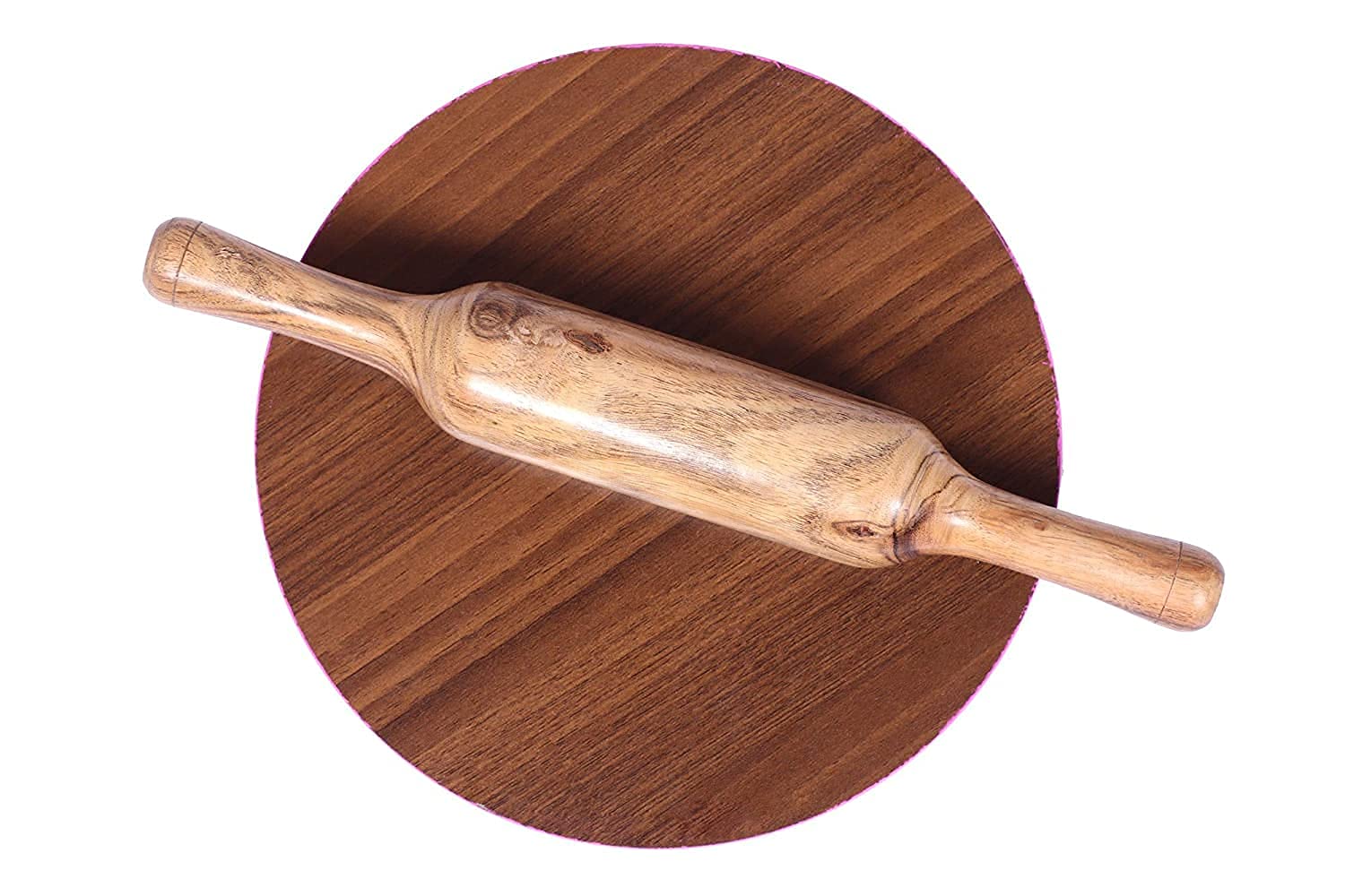 Chakla Belan Roti Maker Combo Pack Of 2 - Ply Chakla 10 Inches Wooden Belan 12 Inches Size | Wooden Chakla Belan Set Chakla Belan Roti Maker Combo Pack Of 2 - Ply Chakla 10 Inches Wooden Belan 12 Inches Size | Wooden Chakla Belan Set