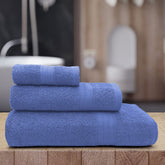 Sassoon Anatolia Bath + Hand & Face Towel 900 Gsm (Heaven) - Pack Of 3