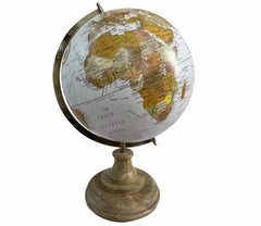 Globe For Kids, Students 12 Inch Height Diameter For Educational Purpose, Home Decor, Office Desk, Political Desk, Study Table, UPSC Students & Geographical Learning, Pack Of 1