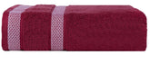 Casa Copenhagen Egyptian Cotton Solitiare 1 Pcs Large Bath Towel 500 Gsm (Burgundy)
