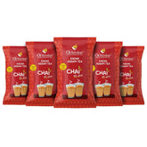 Octavius Kadak Masala Assam Tea - Pack Of 5 X 1 Kg, 35.2 Ounce Each | Garden Fresh Extra Strong Assam Tea - Kadak Chai Patti | Caffeine Free Refreshing Spiced Chai Patti