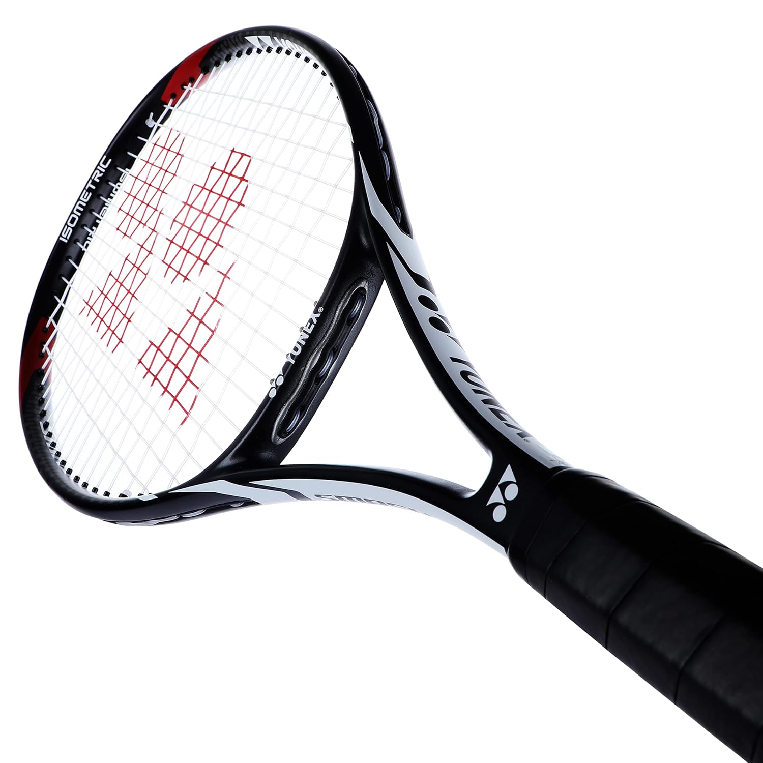 Yonex SMASH HEAT Carbon Fibre Tennis Racquet, G3 Colour - Black, Grip Size - 4 3/8 Inches Yonex SMASH HEAT Carbon Fibre Tennis Racquet, G3 Colour - Black, Grip Size - 4 3/8 Inches