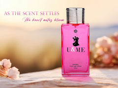 JD International U & Me Apparel Unisex Perfume With Long Lasting Fragrance - 100ml, 3.4 Fl.oz. | Perfume For Men & Women