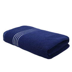 Khillayox Cotton Extra Large Size Bath Towel 450 Gsm | For Men & Women (Blue)