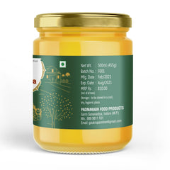 Pure Natural Gir Cow Desi Ghee By Gau Krupa | Vedic Bilona Method Gir Gaay Ghee Good For Overall Health | (200ml) 6.7 Ounce | Jar Pack