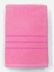 Bombay Dyeing Flora Small Size Bath Towel 500 Gsm - Baby Pink