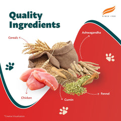 Himalaya Healthy Dog Biscuit Treats (Puppy), Chicken, Suitable For Puppies Age Up To 18 Months | 500gm