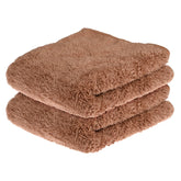 Kuber Industries Cleaning Towel 300 Gsm | Reusable Cleaning Cloths For Kitchen, Duster, Cleaning Towel (Brown) Pack Of 2