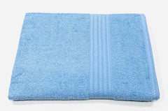 Bombay Dyeing Tulip Premium Cotton Large Size Bath Towel 500 Gsm (Light Blue)