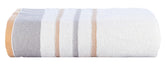 Casa Copenhagen Egyptian Cotton White Bay 1 Pcs Large Bath Towel 500 Gsm (Light Grey/Beige)