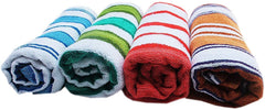 Cotton Hand Towels 600 Gsm (Multicolour)- Set Of 6