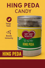 Mom'S Magix Hing Peda 120gm, | Jar Pack